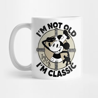 Steamboat Willie. I'm Not Old I'm Classic 4 Mug